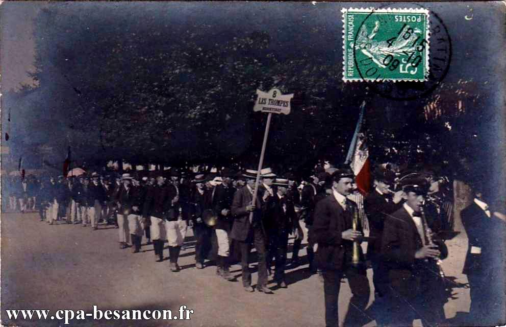 BESANÇON - 8 - Les trompes bisontines - 1909